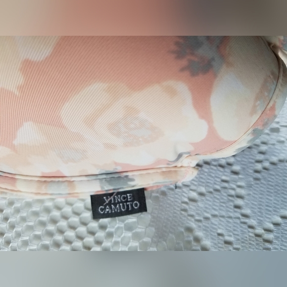 NWOT Vince Camuto Full Figure Tshirt Bra with Comfort Straps  Floral Size 42D - Picture 3 of 5